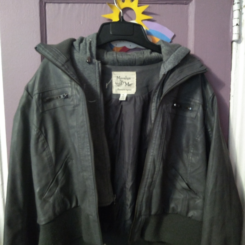 Pleather jacket